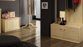 Wieszaki i szafki na buty sosnowe