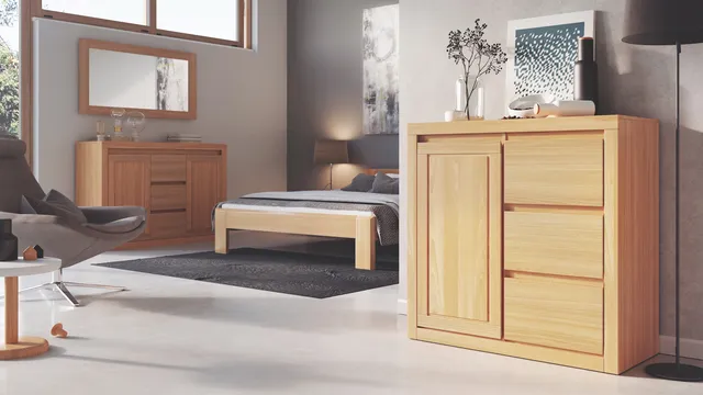 Komody i szafki RTV bukowe