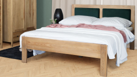 Łóżka do sypialni sosnowe