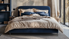 Łóżka tapicerowane 160 x 200 z materacami