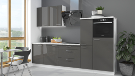 Kuchnia Lara Grafit Połysk