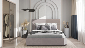 Łóżka tapicerowane