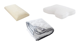 Poduszki, poszewki, ochraniacze na materac