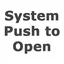 Kolor: Brak - System Push to open