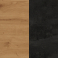 Kolor: Dąb Artisan / Beton Czarny