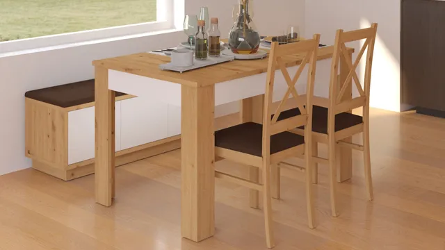 MebloCross   Hybrid jadalnia dąb artisan   biały połysk