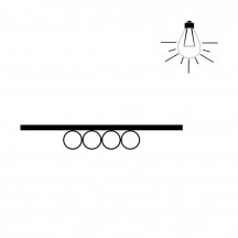 Oświetlenie 2xLED 26000021 do szaf TYP-16, 18, 58, 68 Szkic