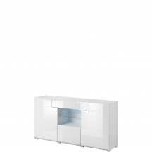 Komoda z wnęką 3-drzwiowa Biały Połysk 2498DW26 TYP-26 TOLEDO Podstawowe