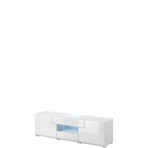 Mała szafka RTV pod telewizor Biały Połysk 2498DW41 TYP-41 TOLEDO Podstawowe