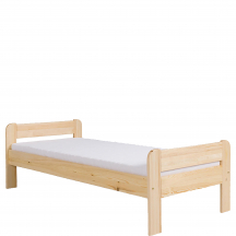 Łóżko drewniane sosnowe ALEX 80 x 200 Podstawowe