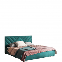 Łóżko tapicerowane 120 x 200 bez pojemnika GUDUR Podstawowe