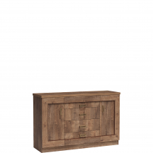 Szeroka komoda 140 cm Dąb Lefkas T-6 TADEUSZ DĄB LEFKAS Podstawowe