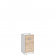 Szafka dolna stojąca 1 drzwi 1 szuflada DS 4/1 ECOMODEL Podstawowe