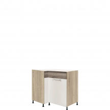 Szafka dolna stojąca narożna 1 drzwi Prawa ECO-14D ECONO Podstawowe