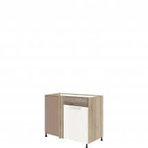 Szafka dolna stojąca narożna 1 drzwi Prawa ECO-25D ECONO Podstawowe