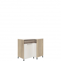 Szafka dolna stojąca narożna 1 drzwi Lewa ECO-15D ECONO Podstawowe