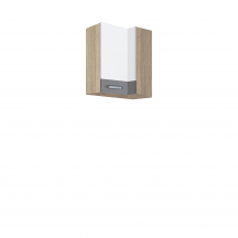 Szafka górna wisząca narożna 1 drzwi Lewa GLO-44G GLOBAL Podstawowe