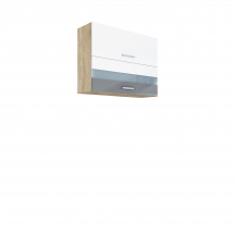 Szafka górna wisząca witryna 2 klapy 90 cm GLO-42G GLOBAL Podstawowe