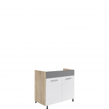 Szafka pod zlewozmywak 2 drzwi 80 cm GLO-12D GLOBAL Podstawowe