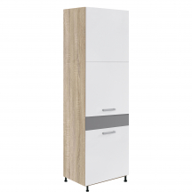 Szafka dolna wysoka słupek pod zabudowę lodówki 60 cm GLO-21D GLOBAL Podstawowe