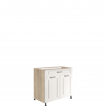 Szafka dolna stojąca 1 szuflada 2 drzwi 80 cm SM-6D SMART Podstawowe