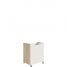 Szafka pod zlewozmywak 1 drzwi 60 cm FW-11D FAVORIT BIEL Podstawowe