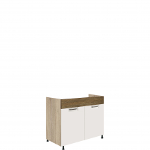 Szafka pod zlewozmywak 2 drzwi 90 cm FR-13D FAVORIT BIEL&RIBBECK Podstawowe