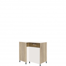 Szafka dolna stojąca narożna 1 drzwi Prawa FR-14D FAVORIT BIEL&RIBBECK Podstawowe