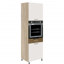 Szafka dolna wysoka słupek pod zabudowę piekarnika 60 cm FR-20D FAVORIT BIEL&RIBBECK Podstawowe