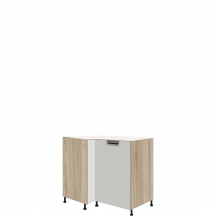 Szafka dolna stojąca narożna 1 drzwi Prawa FL-14D FAVORIT LATTE Podstawowe