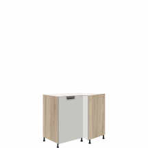 Szafka dolna stojąca narożna 1 drzwi Lewa FL-15D FAVORIT LATTE Podstawowe