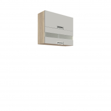 Szafka górna wisząca witryna 2 klapy 80 cm FL-41G FAVORIT LATTE Podstawowe