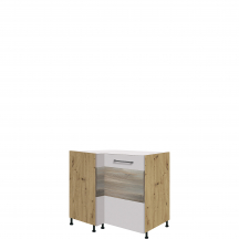 Szafka dolna stojąca narożna 1 drzwi Prawa 14D INFINITY LATTE Podstawowe