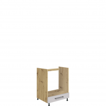 Szafka dolna stojąca pod zabudowę piekarnika 17D INFINITY LATTE Podstawowe