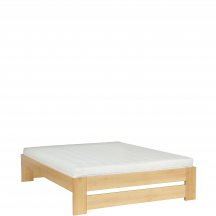 Łóżko drewniane bukowe 160 x 200 LK187 bez zagłówka Podstawowe