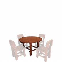 Stół ogrodowy okrągły MAX MO210 Podstawowe