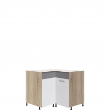 Szafka dolna stojąca narożna 1 drzwi GLO-16D GLOBAL Podstawowe
