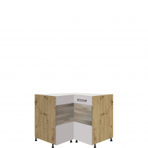 Szafka dolna stojąca narożna 1 drzwi 16D INFINITY LATTE Podstawowe