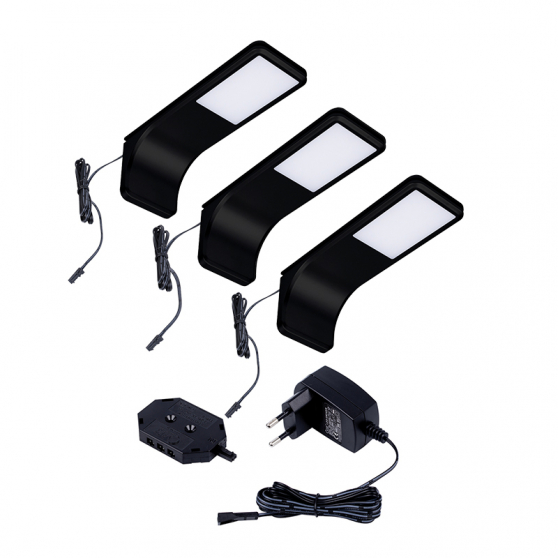 Zestaw oświetlenia LED 3 x 3,5W BELIZE Podstawowe