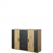 Komoda 2 drzwi 4 szuflady TYP-26 SIGMA Podstawowe (1)