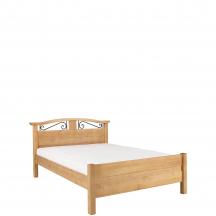 Łóżko drewniane sosnowe KORFU nowy model 140 x 200 Podstawowe