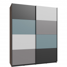 Szafa ubraniowa przesuwna 170 cm RVXS824E1-N41 RAVEN Podstawowe