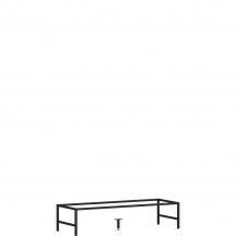 Metalowe nogi 120 cm 884 MONAKO Podstawowe