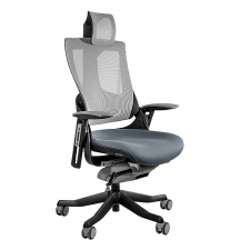 Fotel obrotowy ergonomiczny WAU 2 TKANINA / SIATKA Podstawowe (2)