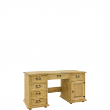 Biurko drewniane sosnowe BR702 RUSTIKAL Podstawowe