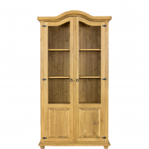 Witryna drewniana sosnowa KW703 RUSTIKAL Podstawowe