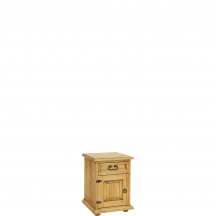 Szafka nocna drewniana sosnowa Lewa SN701 RUSTIKAL Podstawowe