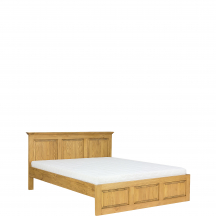 Łóżko drewniane sosnowe 180 x 200 LK702 RUSTIKAL Podstawowe