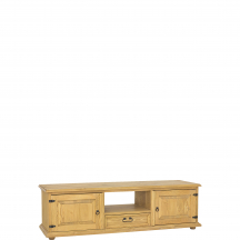 Szafka RTV drewniana sosnowa RV704 RUSTIKAL Podstawowe (1)