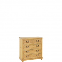 Komoda drewniana sosnowa KD702 RUSTIKAL Podstawowe